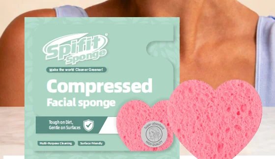 Compressed facial sponge — SM62010
